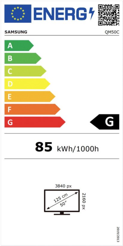 Samsung QM50C Smart Signage Display