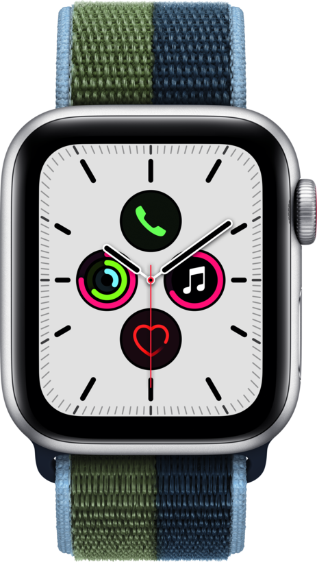 Apple Watch SE GPS+LTE/4G 40mm alu argt