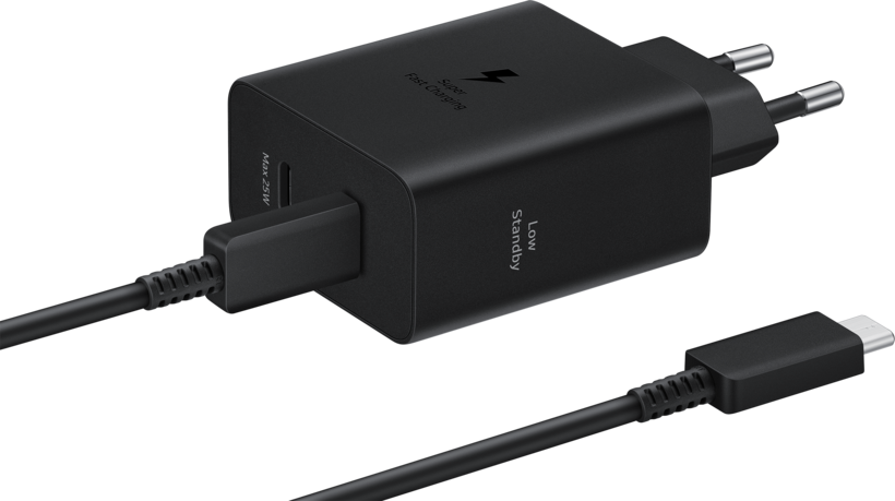 Samsung 50W Duo USB-C Charger Black