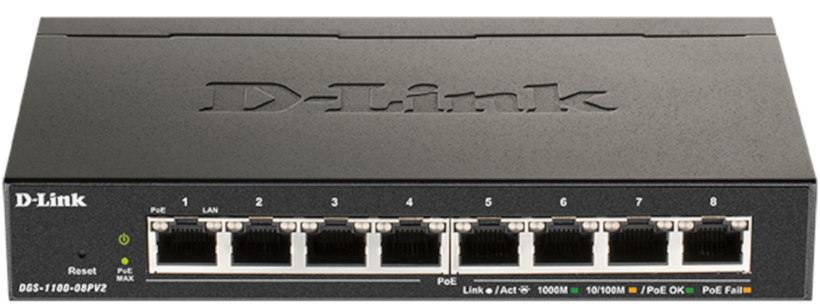 Switch PoE D-Link DGS-1100-08PV2