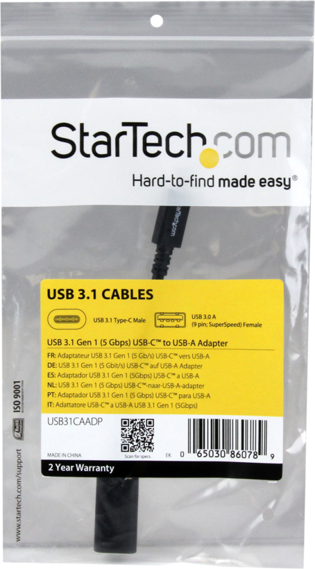 Adaptér StarTech USB typ C - A