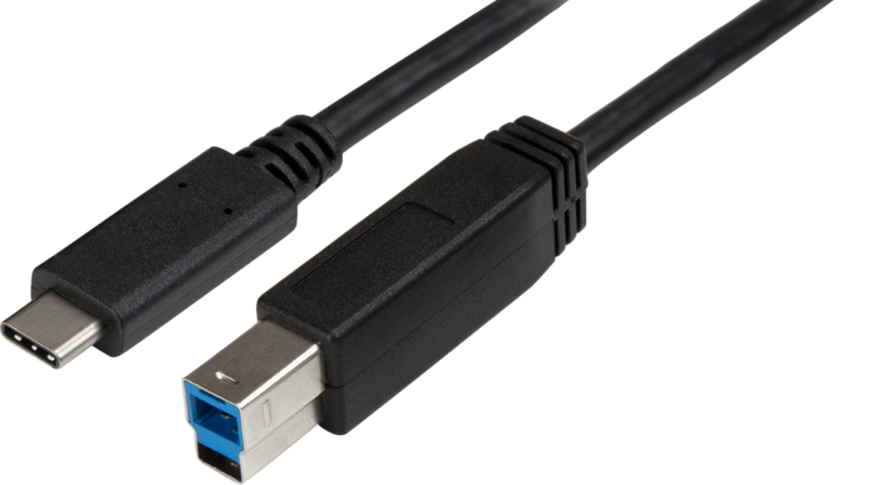 USB Kabel 3.0 wt(C)-wt(B) 2 m, czarny