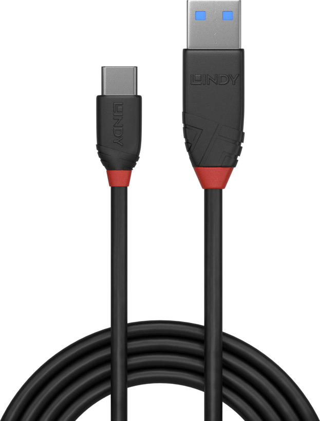 LINDY USB-A to USB-C Cable 0.15m