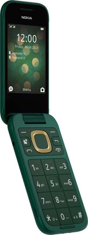 Nokia 2660 Flip Grün Klapptelefon