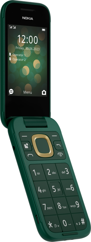 Nokia 2660 Flip Phone Green