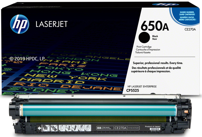 HP 650A Toner schwarz