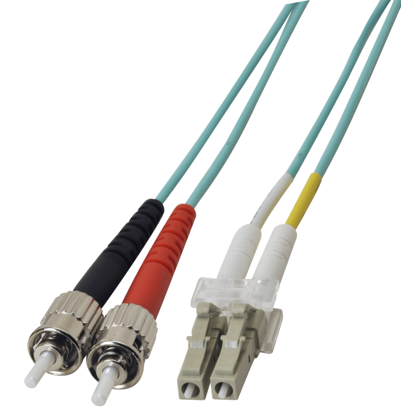 Opt. patch kabel duplex LC-ST 3m 50/125µ