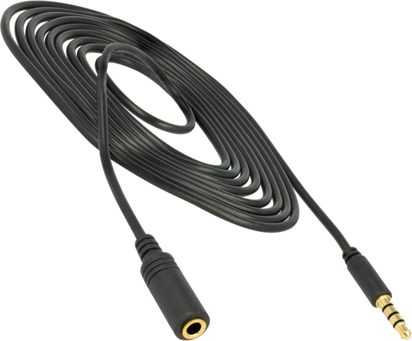 Audio Cable 3.5mm Jack/m-Jack/f 2m TRRS