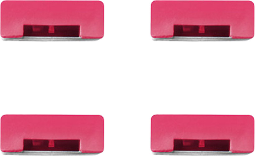 USB-A Port Blocker Pink 10-pack