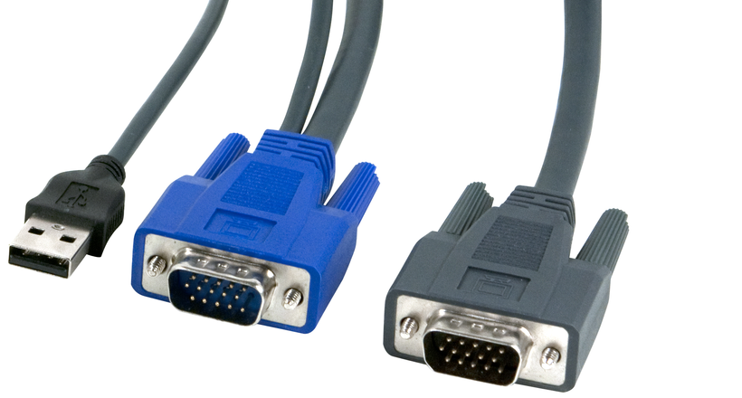 ARTICONA KVM Kabel VGA USB 3 m