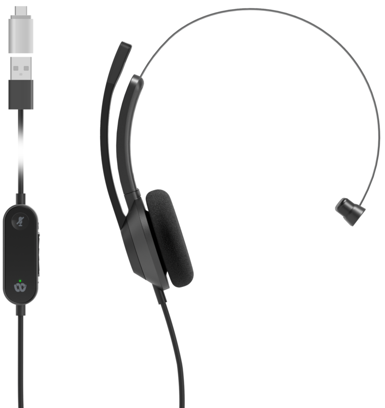 Cisco 321 USB-C Headset Black