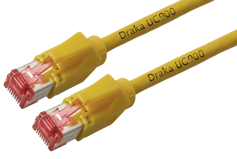 Patchkabel RJ45 S/FTP Cat6 5 m gelb