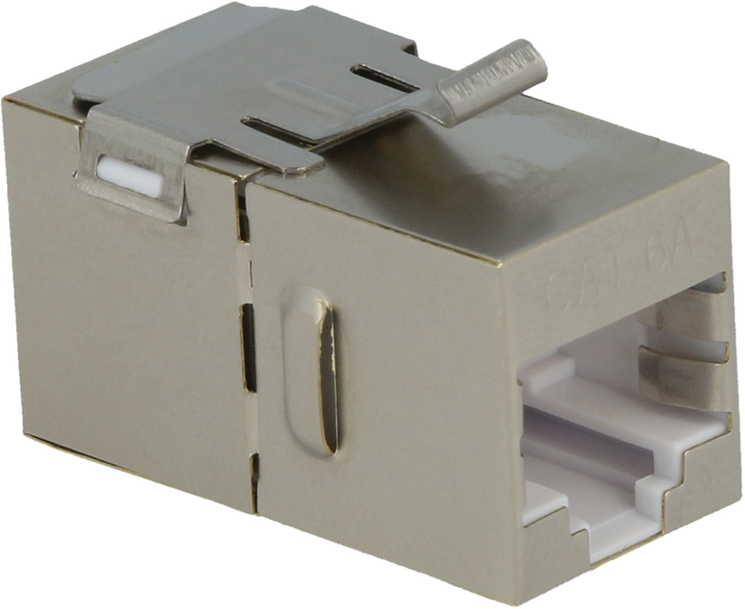 Keystone Jack 1x RJ45 Bu - Bu STP Cat6a