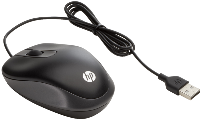 Rato de viagem USB HP