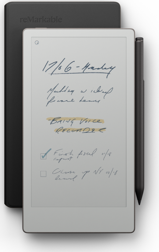 reMarkable Paper Pro Move Marker + Folio