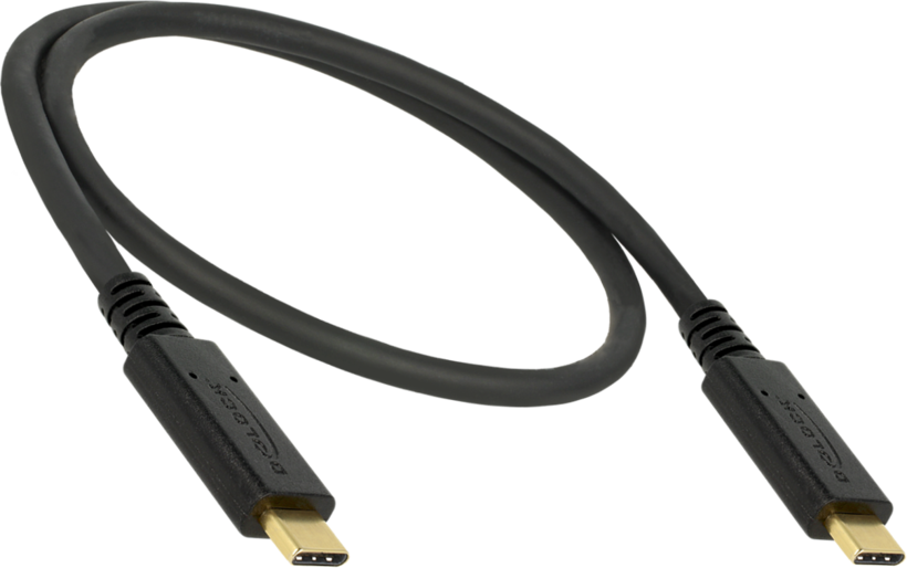 Cable USB 3.1 C/m-C/m 0.5m Black