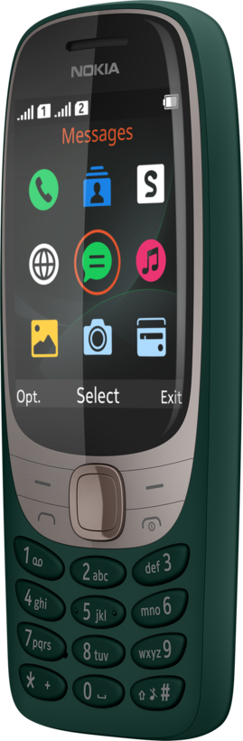 Telefon komórkowy Nokia 6310, zielony