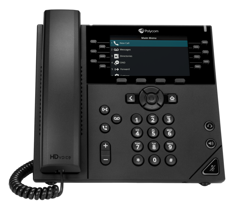 Telefono IP Poly VVX 450 Desktop