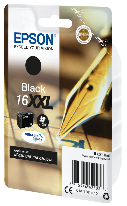 Epson 16XXL Ink Black