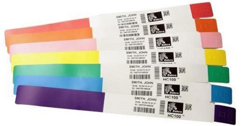 Zebra Z-Band Direct Th. 25x279 Wristband