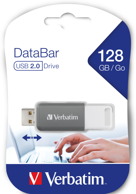 Verbatim DataBar USB Stick 128GB