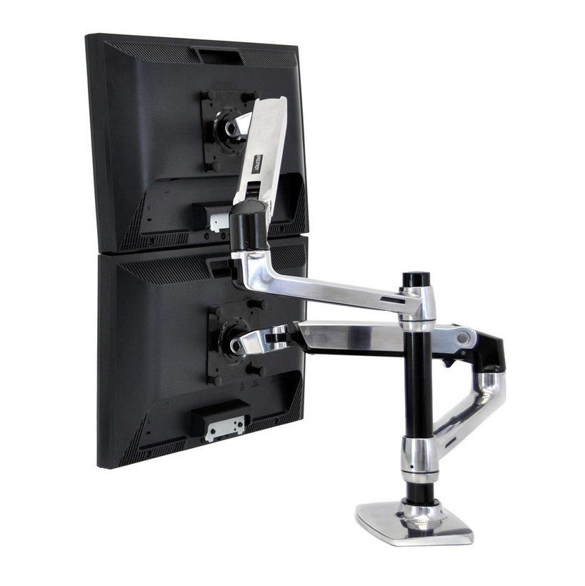 Braço prolong. Ergotron LX + kit anel