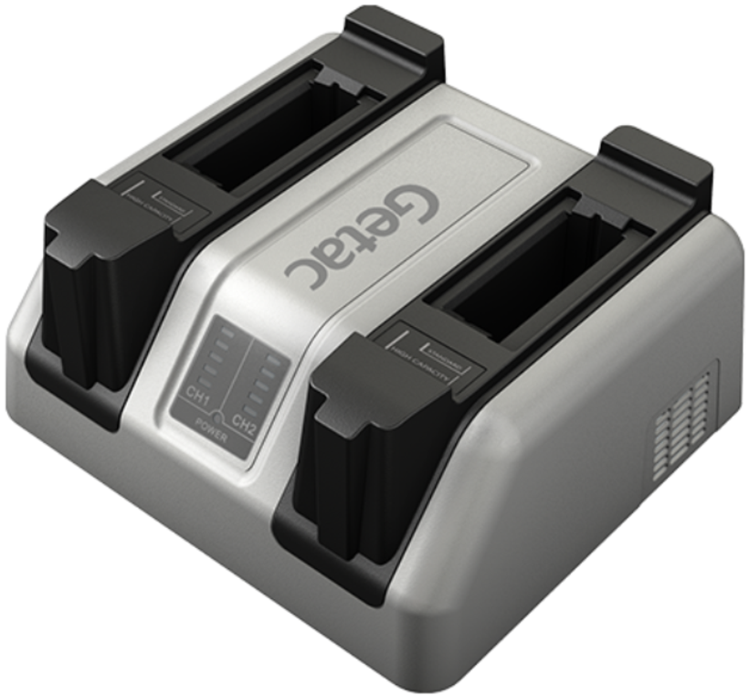 Cargador batería Getac ZX10 2 ran.