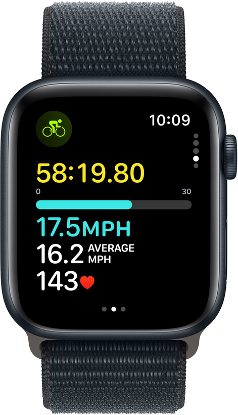 Apple Watch SE 2023 GPS 44mm Alu Midnig.