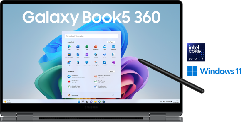 Samsung Book5 360 U7 16GB/1TB Grey