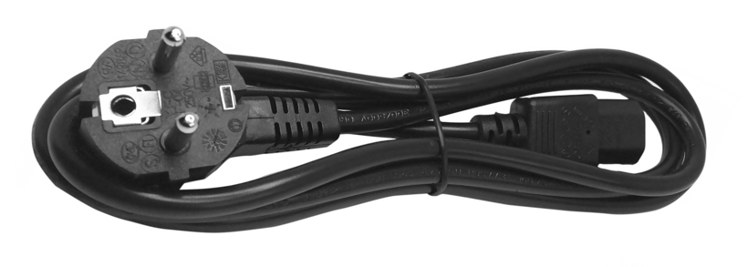 Kabel zasilający wt - C13 1,8 m czarny