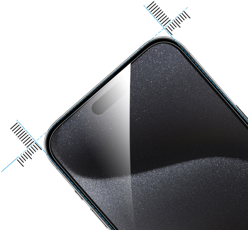 ARTICONA iPhone 15 Pro Schutzglas clear