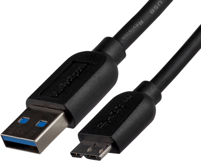 Câble USB StarTech type A - microB, 3 m