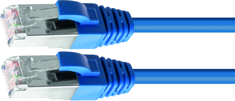 Patch Cable RJ45 S/FTP Cat6 1m Blue