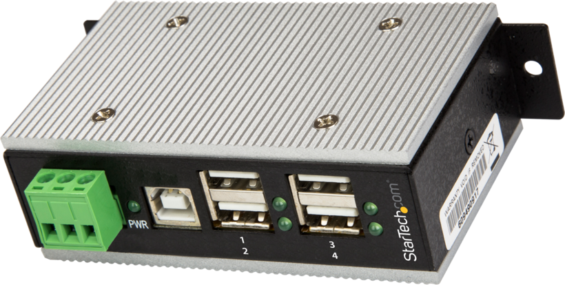StarTech Industrial 4-Port USB Hub 2.0