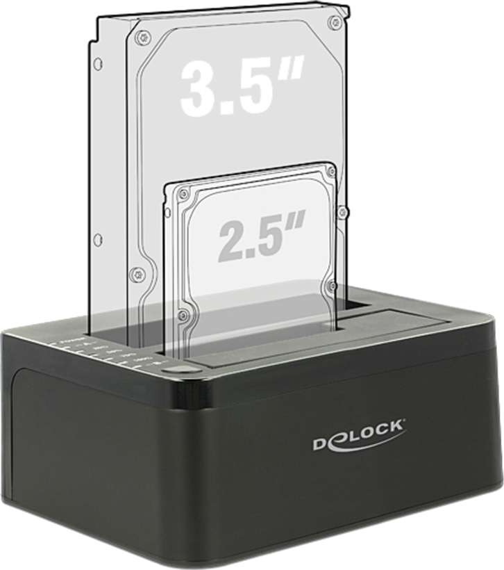 Delock USB 3.0 SATA Docking/Klon Station