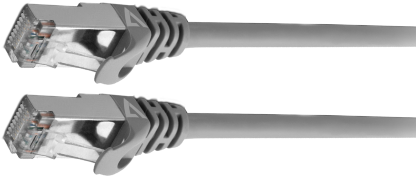 Cavo patch S/FTP RJ-45 Cat6a 1 m grigio