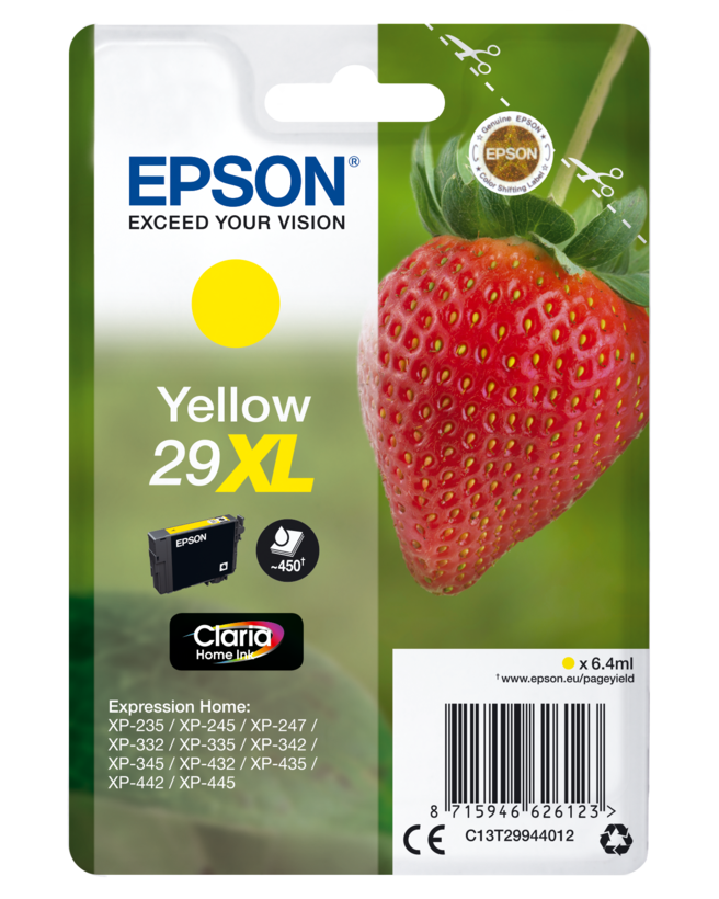Epson 29XL Ink Yellow