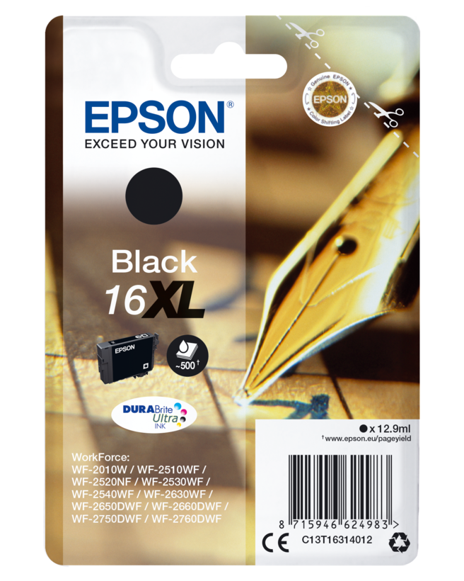 Epson 16XL Ink Black