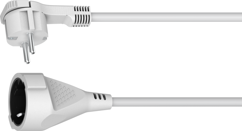 Power Cable Local/m Flush - Local/f 5m W