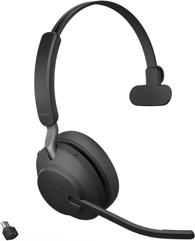 Jabra Evolve2 65 UC Mono - headset - 26599-889-899 - Wireless Headsets 