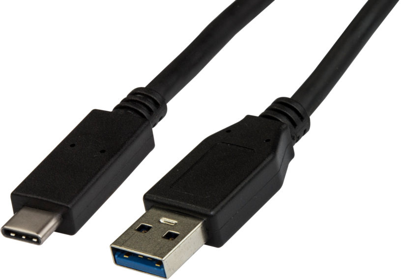 Cable USB 3.1 A/m-C/m 0.5 m Black