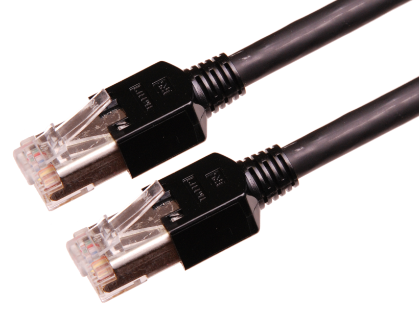 Patch Cable RJ45 S/FTP Cat5e 7m Black