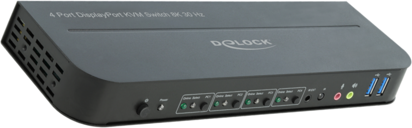 Delock KVM-Switch DisplayPort 4-Port