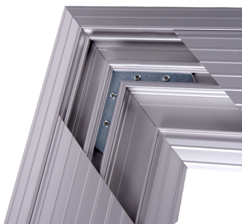 Canalina ad angoli 215x145x20 mm allum.