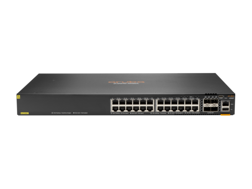 HPE Aruba 6300F 24G PoE Switch