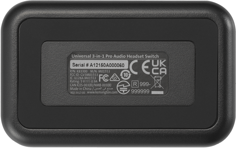 Switch cuffie audio Kensington 3-in-1