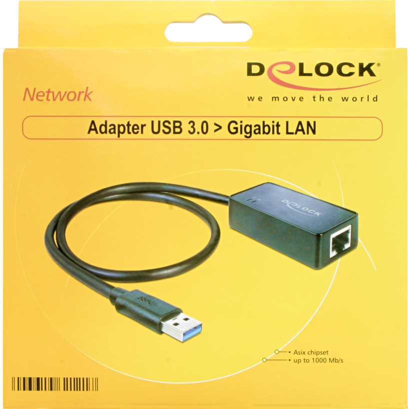 Adapter USB 3.0 GigabitEthernet