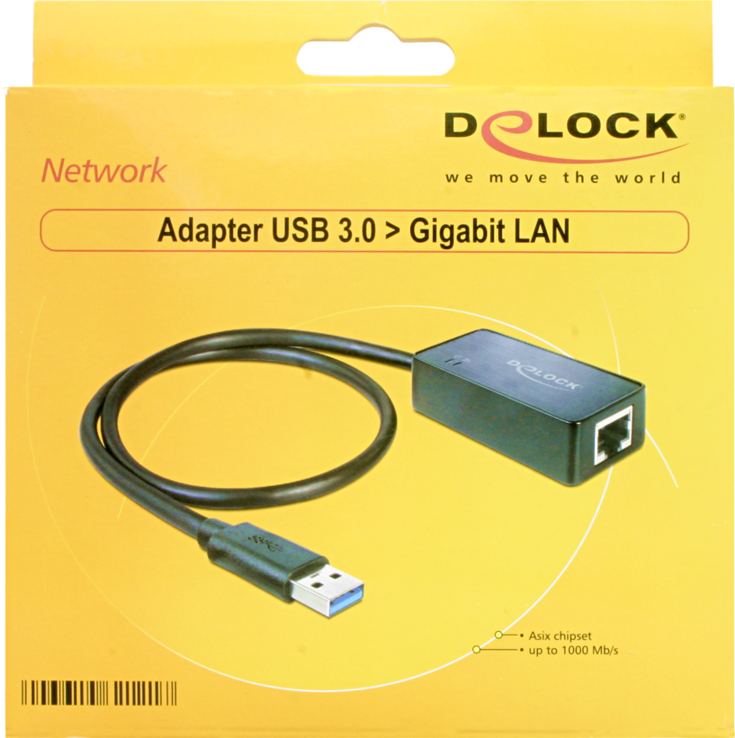 Adapter USB 3.0 - Gigabit Ethernet