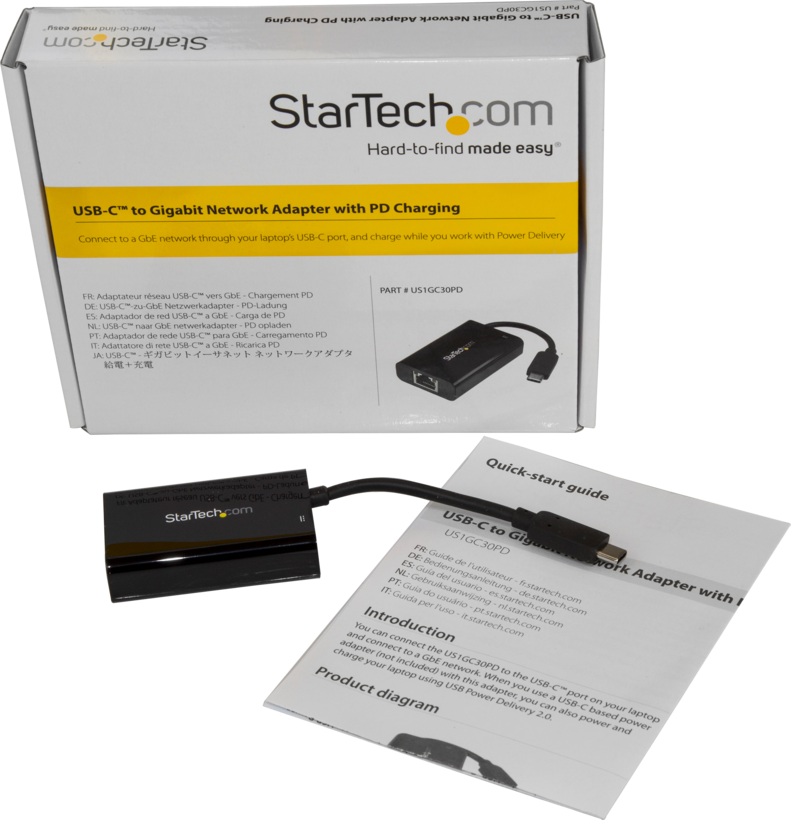 Adapter USB 3.0 TypC - GigabitEthernet