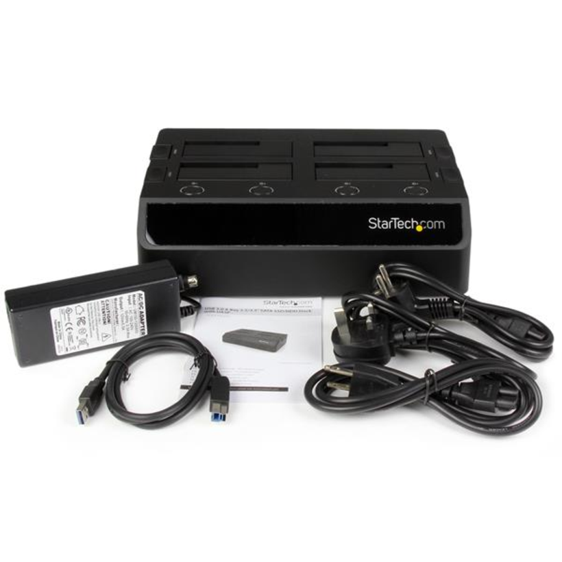 StarTech 4 férőhelyes HDD/SSD dokkoló